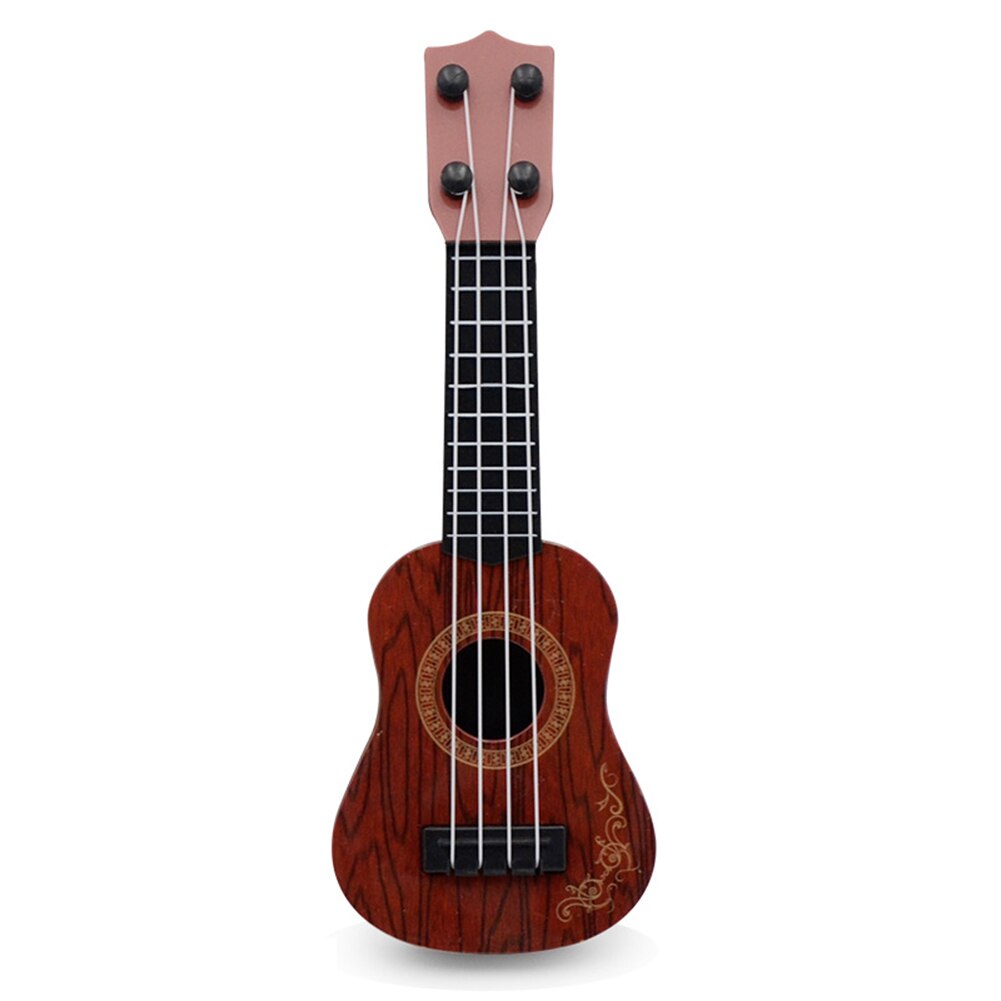 Mini Gitarre 4 Saiten Klassische Ukulele Gitarre Spielzeug Musik Instrumente für freundlicher freundlicher Anfänger FrüHenne Bildung Kleine Gitarre: Stil C