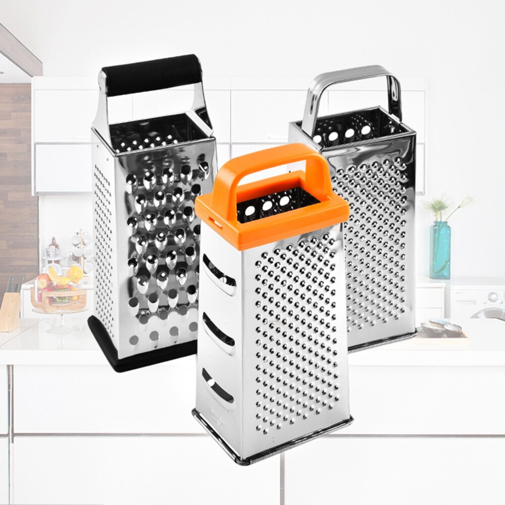 Stainless Steel Grater Four-sided Planing Machine Multifunction Potato Slicer Vegetable Chopper Kitchen Gadget (Style 1)