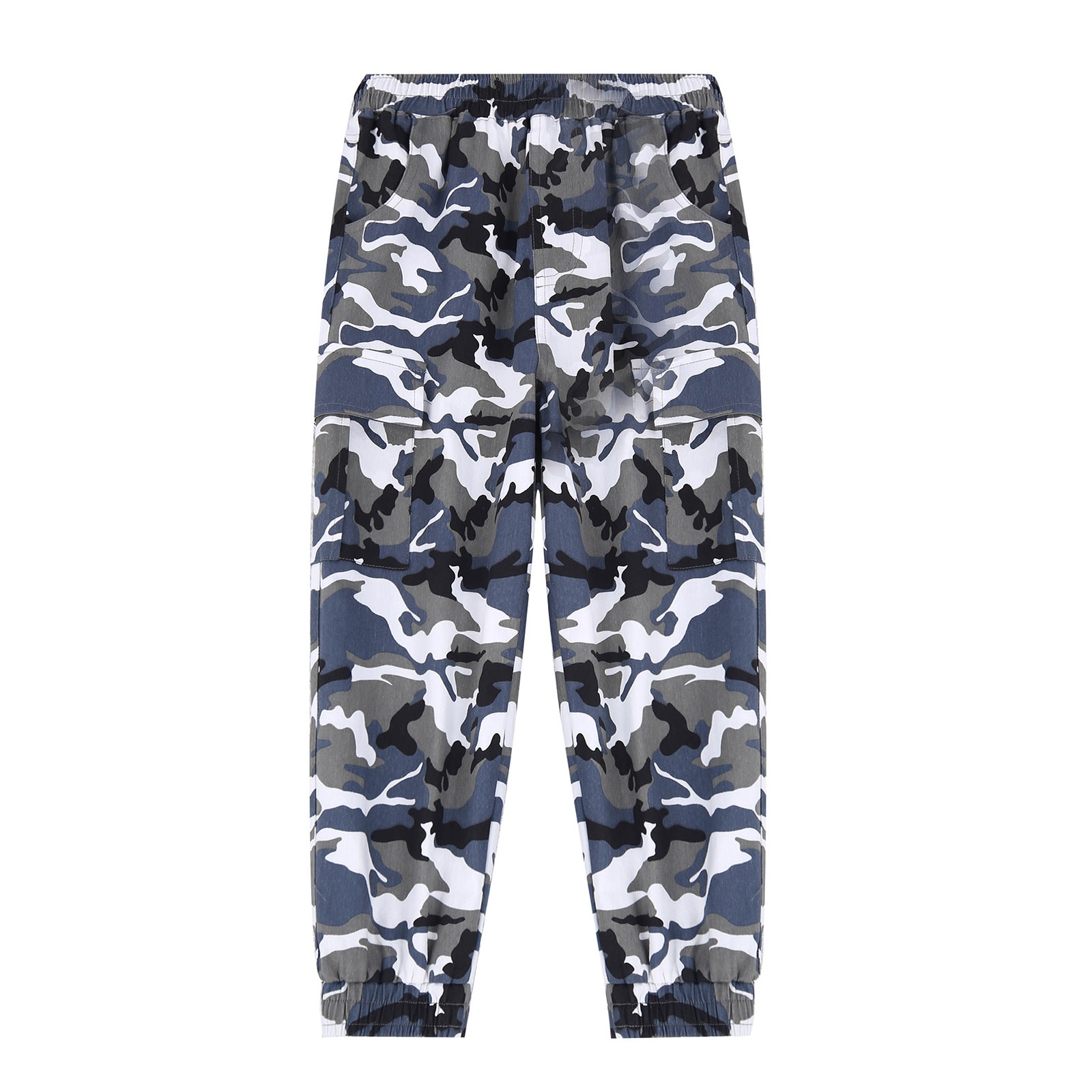 Boys Pants Camouflage Cargo Pants Casual Hip Hop Sport Pants Kids Trousers for Youth Teens Workout Children Sportswear