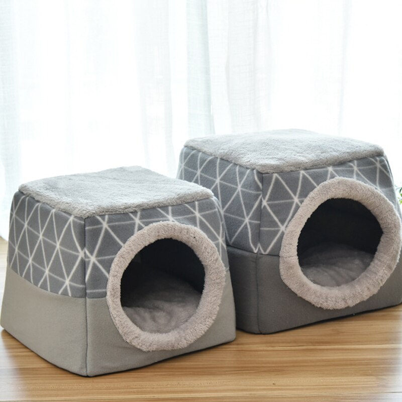 Cawayi kennel blødt kæledyr hus hundeseng til hunde katte små dyr produkter cama perro hondenmand panier chien legowisko dla psa