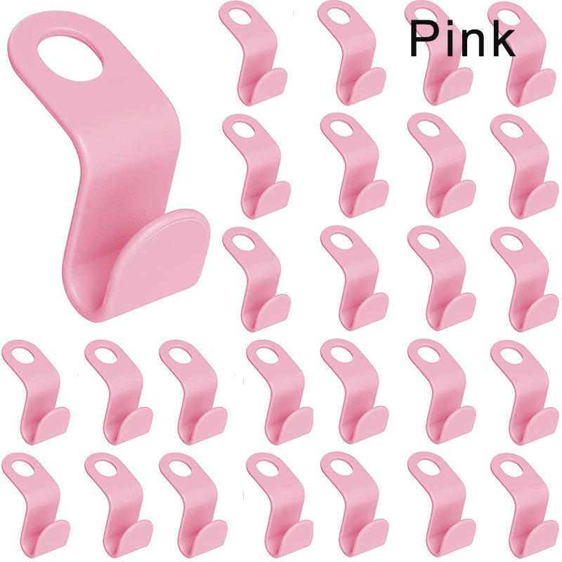 5 ~ 50 stuks mini kleerhanger connector haak trapsgewijze plastic kledingkast jas uitschuifbare hanger houder ruimtebesparend voor kast thuis: XXL / Donker Kaki