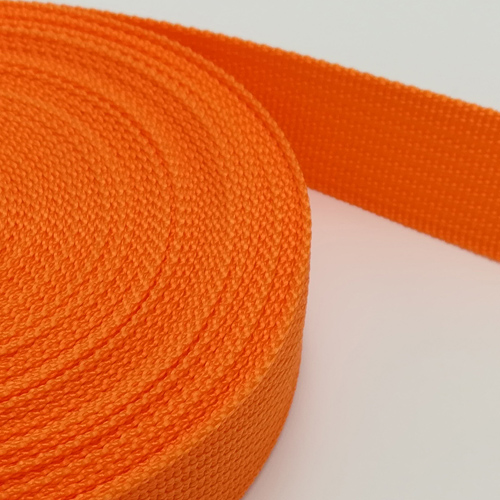 Polypropenband 20mm breda 45 yards tejp för väskor sy bälte band band flätat band plagg skor: 19 orange