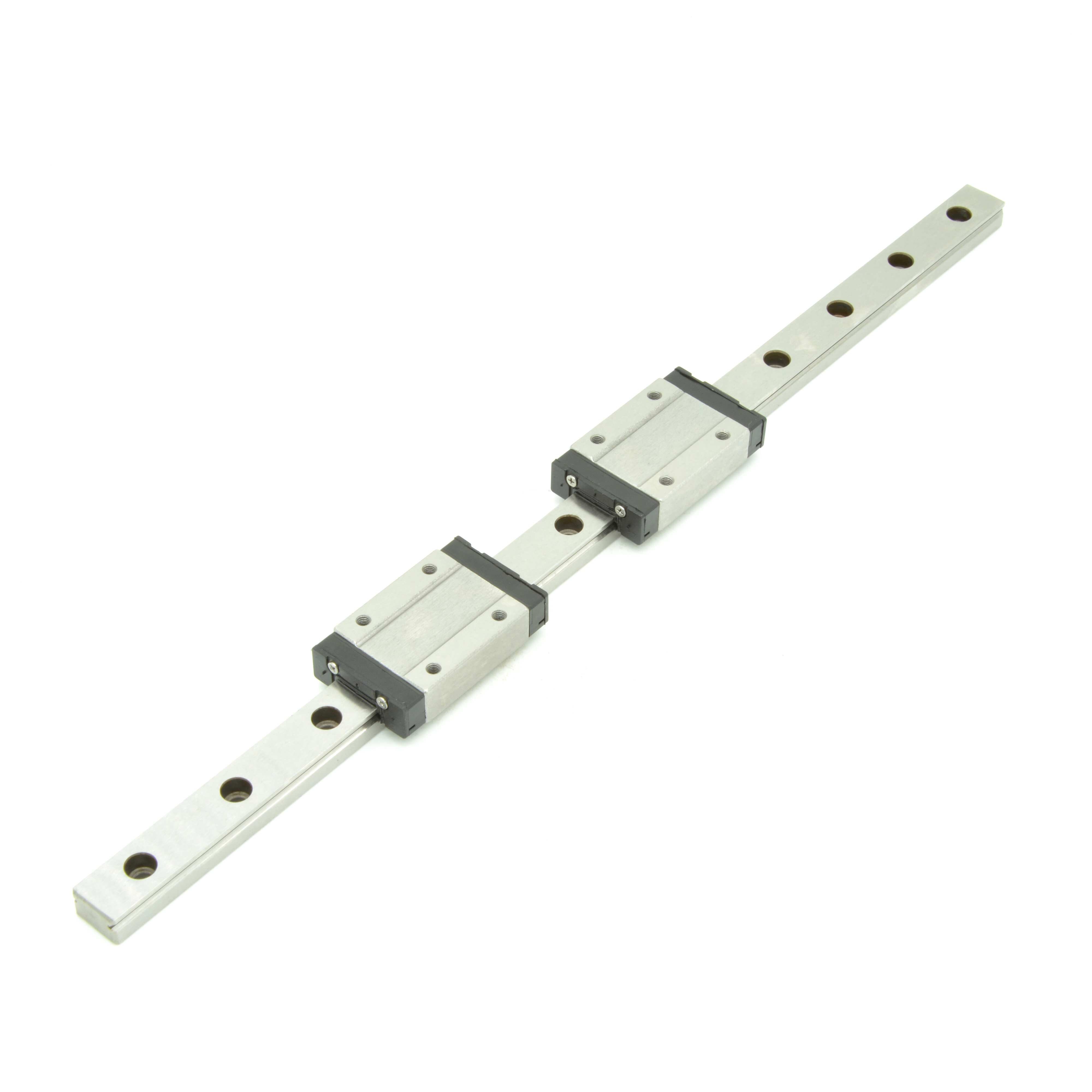 RobotDigg 440C SUS Stainless Steel MGN12 Linear Guide Rail Linear Guideway with C/H Carriages