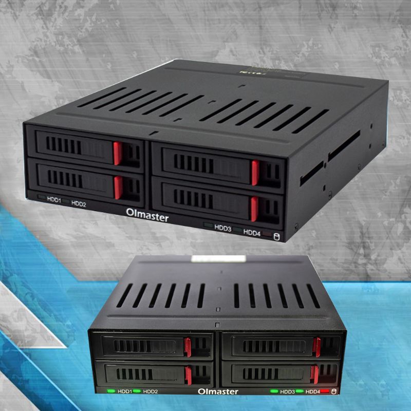 que-2006 4x2 5 \ "ranuras SATA interno Rack Disco Duro caso HDD SSD cubierta de carcasa
