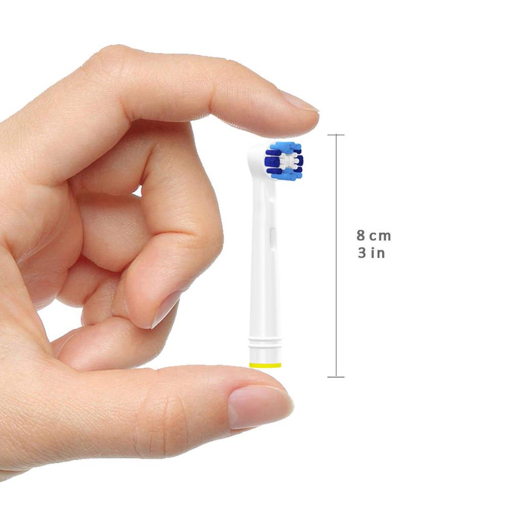 8pcs Precision Clean Toothbrush Heads for Oral B 7000/Pro 1000/9600/ 500/3000/8000
