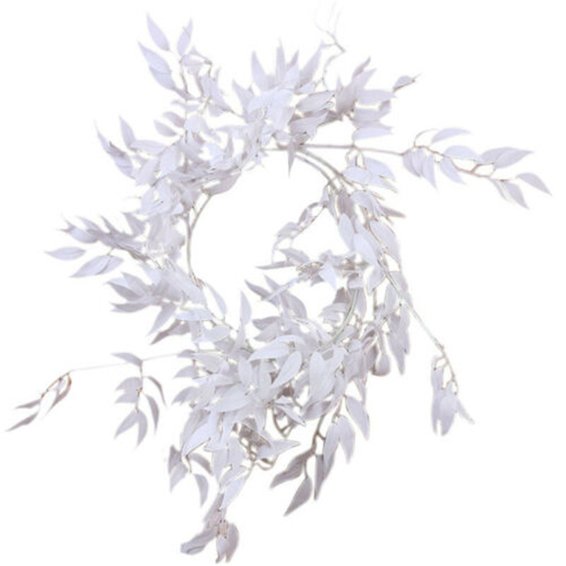 Künstliche Eukalyptus Weide Blätter Girlande Ranke Hochzeit Grün Wohnkultur Ich bin Freien Party Tisch Zauberstab GrüNe Blätter Dekoration: D