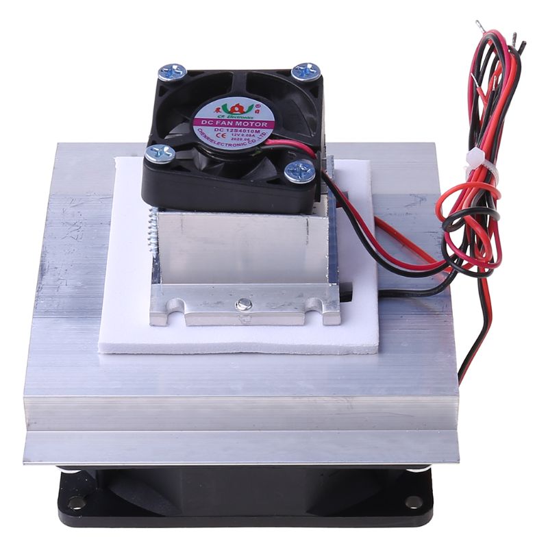 Kit de sistema de refrigeración de semiconductores, refrigerador termoeléctrico de 12V, conjunto de ventilador de refrigeración, accesorios de componentes de ordenador de acabado