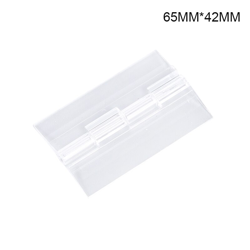 1 stk akryl klapphængsler gennemsigtig plexiglas hængsel holdbar klar 8 størrelser: A5
