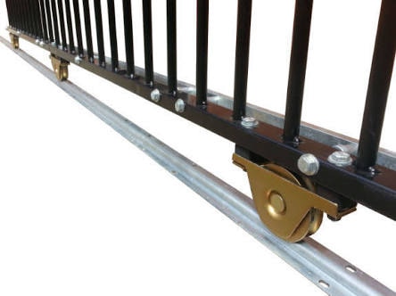 1000mm length roller track / door rail for sliding gate