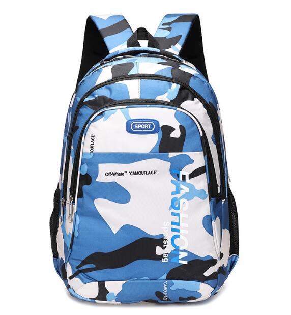 Chuwanglin Tarnung Rucksäcke Männer Für Teenager Jungen Schule tasche freundlicher Taschen Polyester Rucksack Männlichen reisetasche D80502: 5