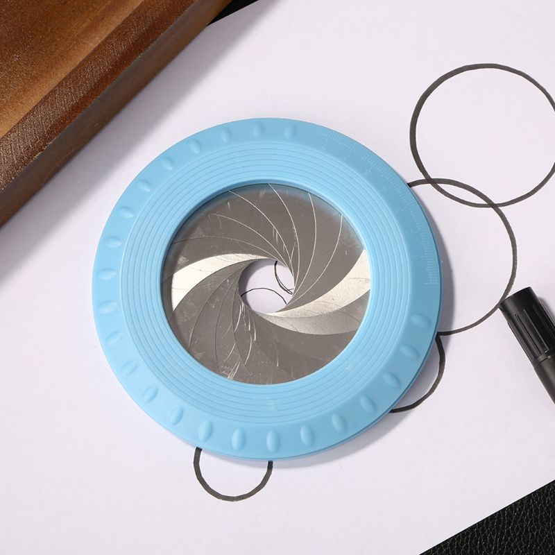 OOTDTY Circle Drawing Tool Adjustable Measuring Drawing Ruler Woodworking Drafting Tool A5YD