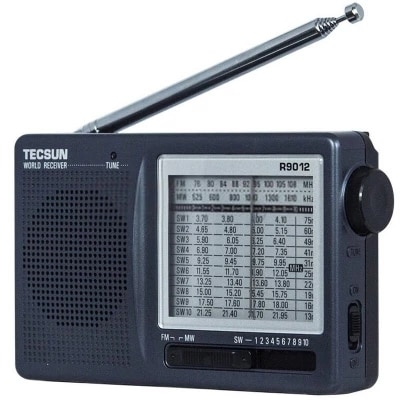 Draagbare Radio Tecsun R-9012 12 Band Fm/Am/Sw Radio Multiband Radio Receiver Draagbare Y4122H Hoge Gevoeligheid Tecsun radio Fm