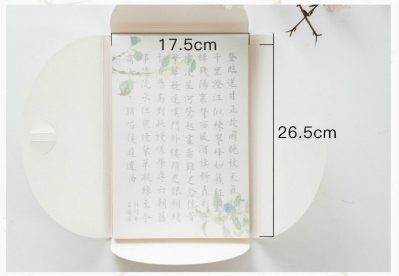 Chinese Small Regular Script Brush Copybooks 80sheets/lot Basic Poem Copybook Chinese Soft Pen Brush Calligraphy Copybooks