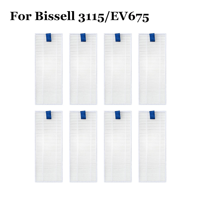 Voor Bissell 3115/EV675 Robot Stofzuiger Onderdelen Spinwave Harde Vloer Expert Nat & Droog Robotic Drum Filter mop Accessoires: MULTI