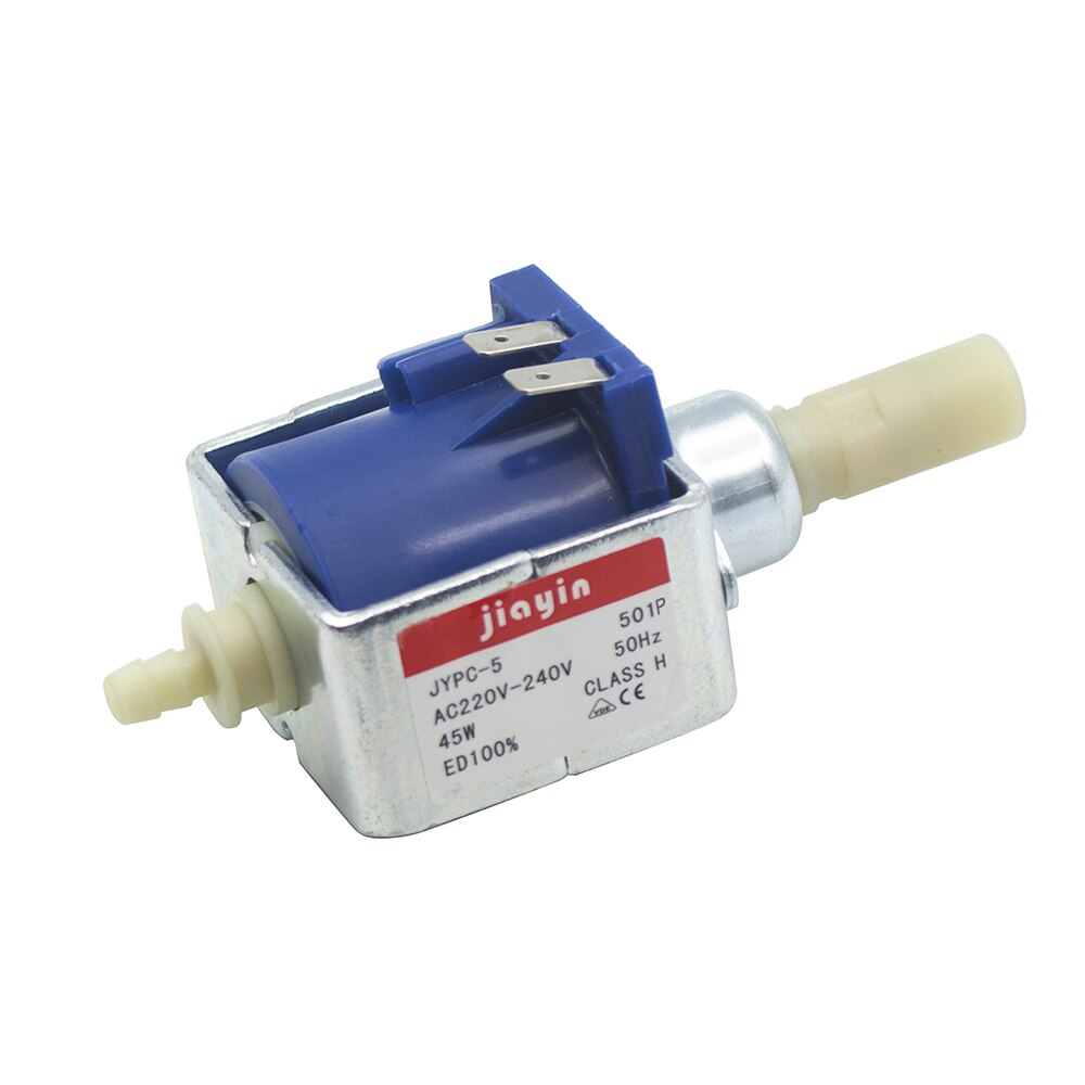 Pompe électromagnétique de solénoïde de l'eau de Jiayin JYPC-5 AC 230V 45W pour la machine à café, vadrouille à vapeur, vapeur de vêtement, aspirateur