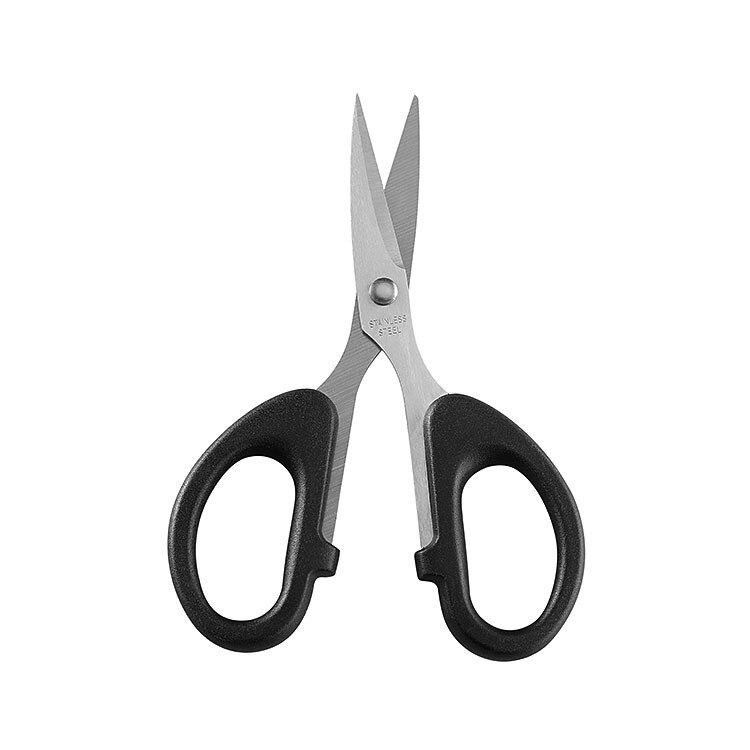 Stainless steel scissors household scissors plastic handle student scissors stationery scissors manual office scissors