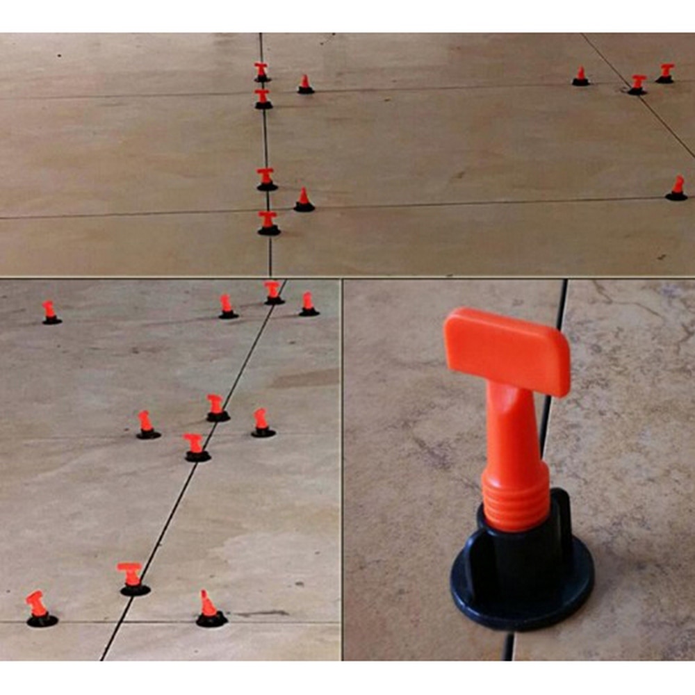 50 stk afstandsstykker lokaliseringsfliser niveau kits kiler gulve vægfliser diy bygningsværktøj tilbehør afstandsstykker nivelleringssystem