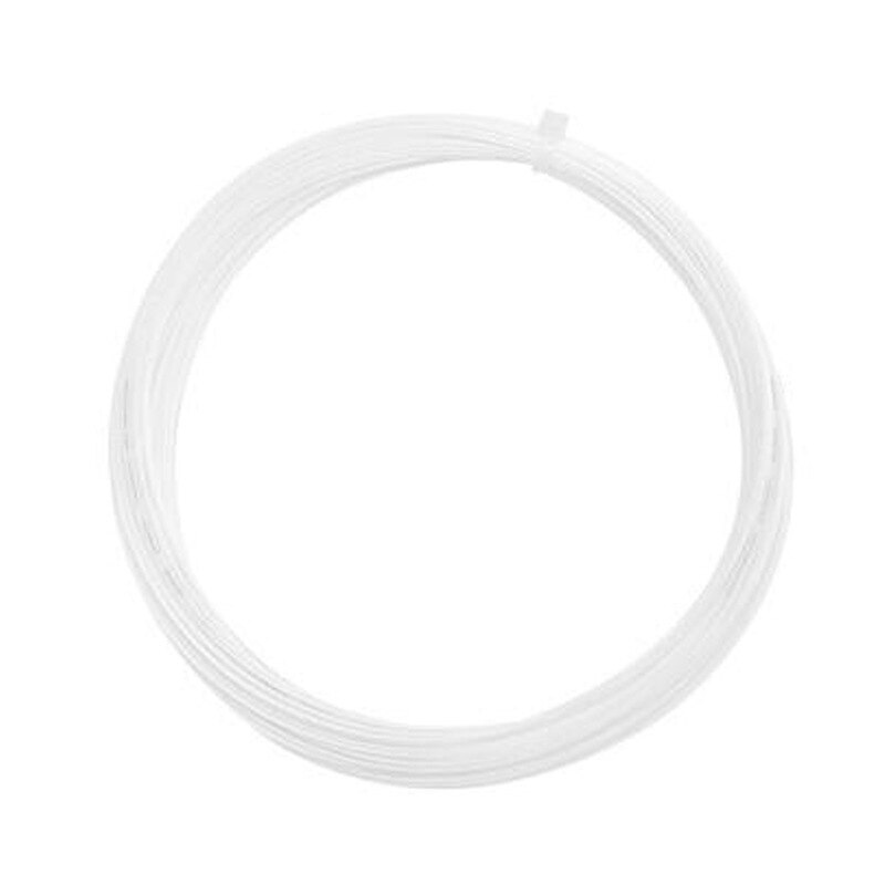 Corda da Badminton Allpha 30 pezzi Nylon 0.75mm corda da racchetta da Badminton ad alta formazione rete SY201 corda per racchetta da spiaggia: white