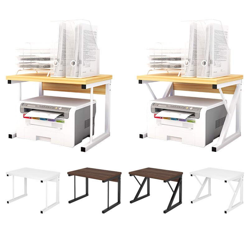Printer Stand, Desktop Printer Shelf for Home Kitchen Shelf Micro Oven Duplicator Files, Books Storage Rack