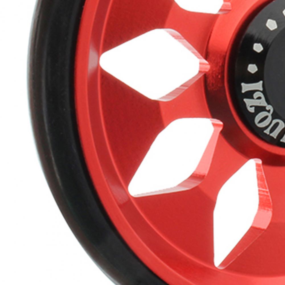 Accessoires Cyclisme Brompton Ruiqas Easy Wheel Pour Vélos Brompton - Roues Alliage Aluminium CNC - Roulements Céramique - 3,22 Pouces - Noir Accessoire Brompton Aluminium