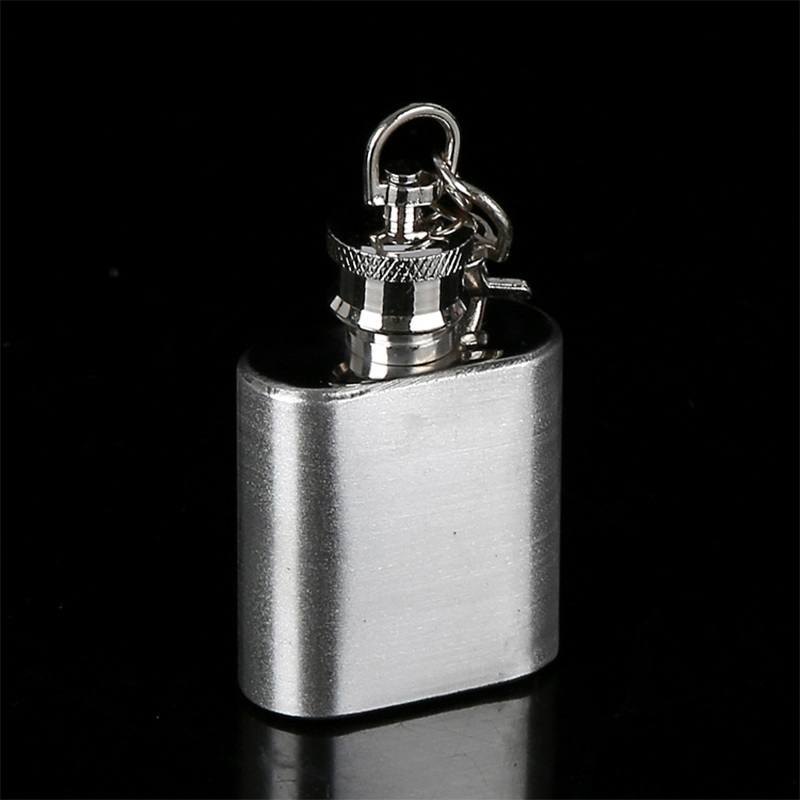 Portable Stainless Steel Hip Flask Pocket Wine Bottle Travel Whiskey Alcohol Wine Bottle Hip Flask Mini Bottle