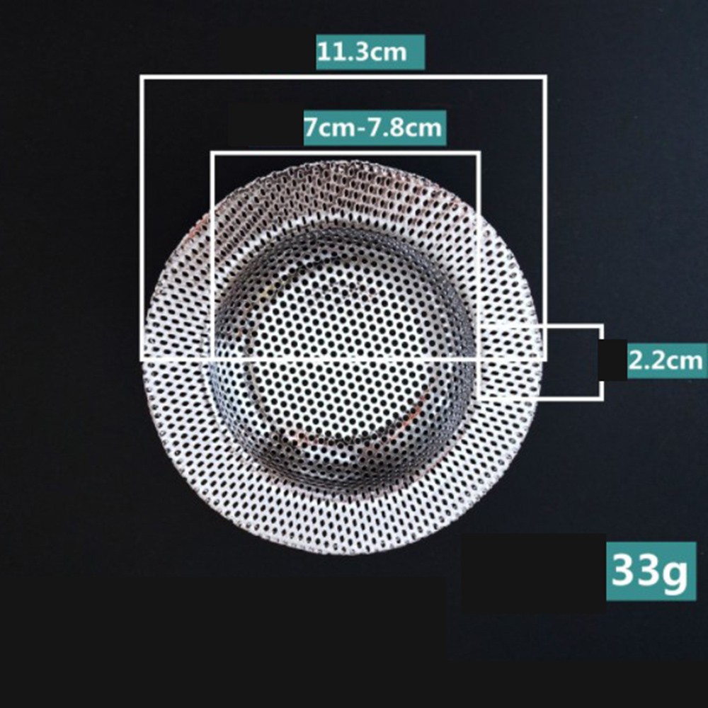 Filtros de fregadero de agua, colador de malla para fregadero, herramienta de cocina, cubierta de desagües de suelo de baño de acero inoxidable, herramientas de tapón de captura de pelo para ducha: Rosa
