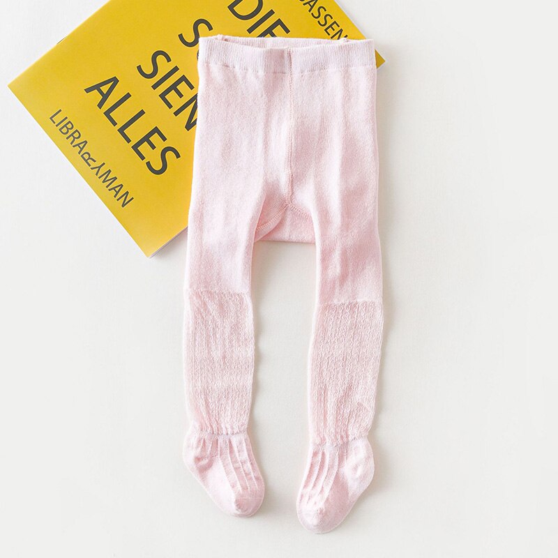 Leuke Zomer Baby Meisje Panty Anti-Muggen Effen Kleur Baby Panty Dunne Ademende Pasgeboren Leggings Kinderen Kous 0-1y