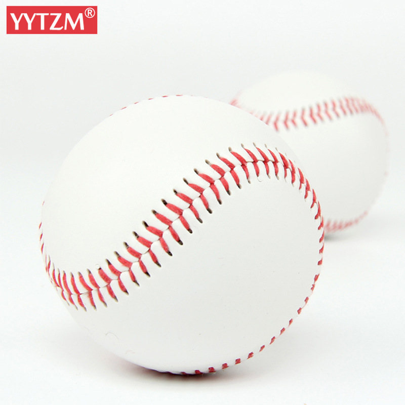Baseball no . 9 softball hardball træning håndlavede bolde fitnessprodukter hvid sikkerhed børn baseballs #39 holdspil