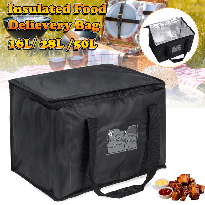 Lunch Cooler Bag Insulation Folding Picnic Portable Ice Pack Food Thermal Food Bag Drink Carrier Insulated Lunch Bag