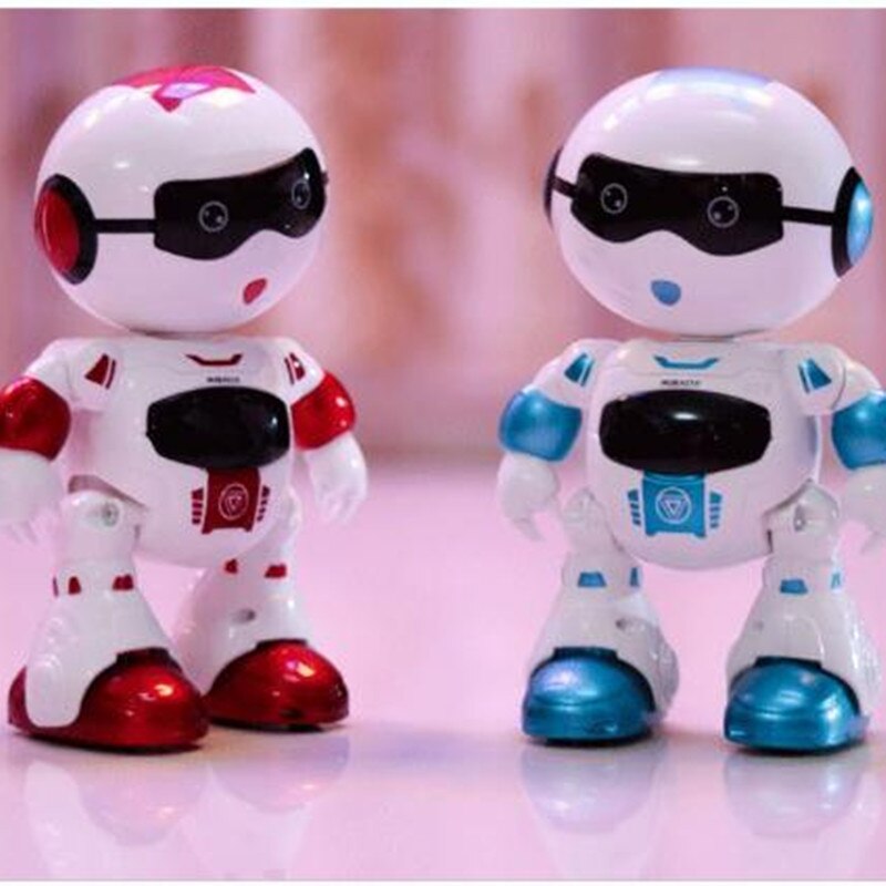 Intelligente multifunzione accorto RC robot danza e programmazione musicale a passeggio occhio veloce luce RC robot tocco sensing regalo