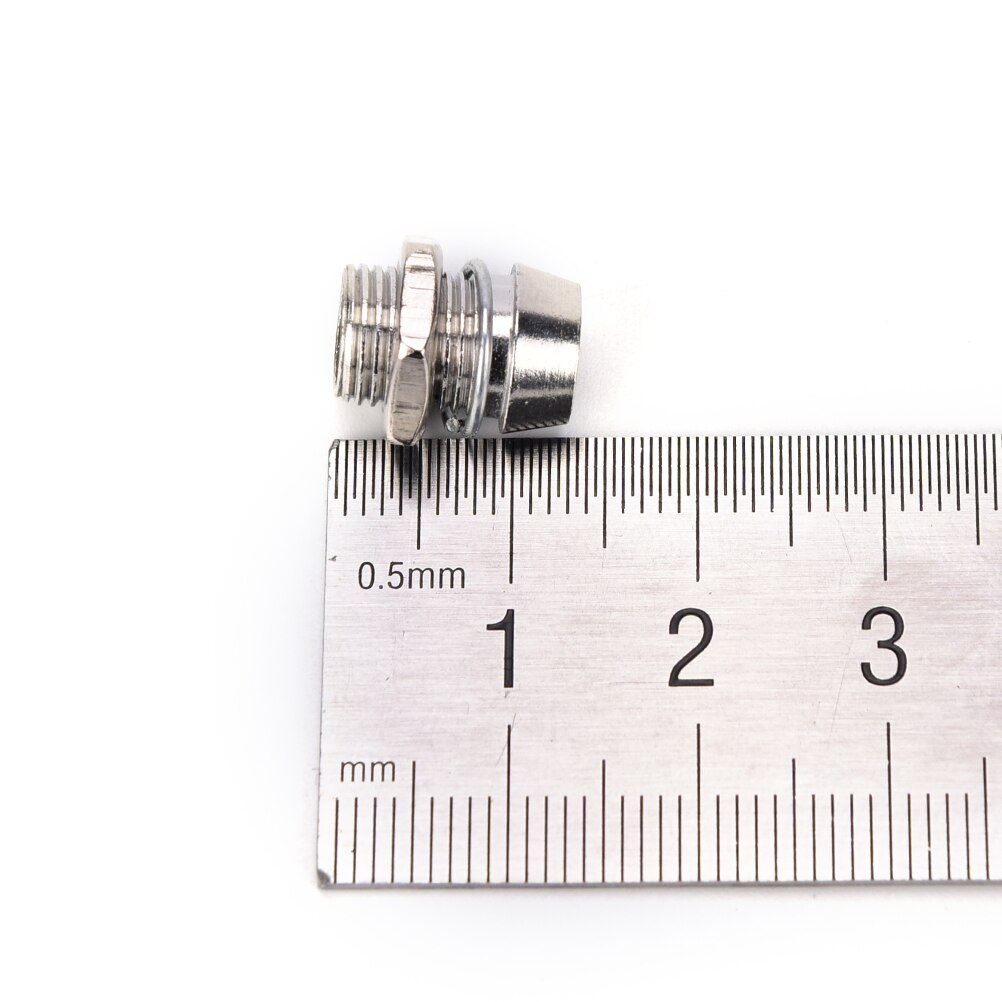 10 Pcs Copper Metal 5mm Light Emitting Diode LED Holder Mount Panel Display