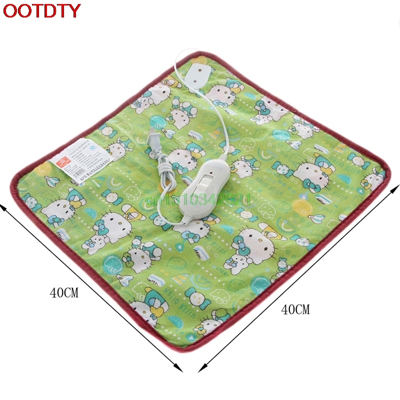 Alfombra calefactora para cama de perro y gato, cojín calefactor para cama de invierno, alfombra más cálida, 40x40cm