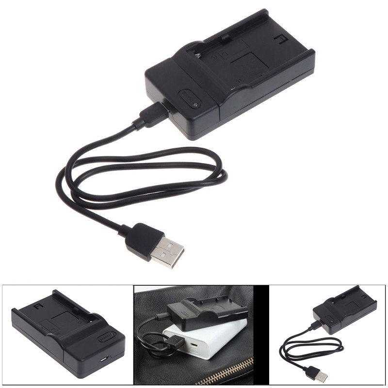 DC 8,4 V/600mA USB Batterie Ladegerät für Sony NP-F550 F570 F770 F960 F970 FM50 F330 F930 OUJ99