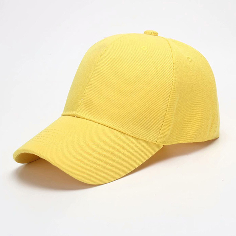 Baseball Cap For Men Women Summer Hat Solid Color Velcro Adjustable Unisex Spring Shade Hip Hop Men Baseball Cap Black White: Blue