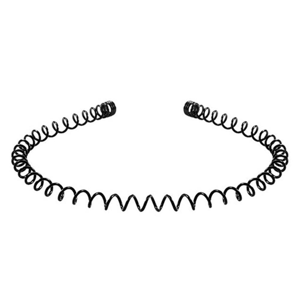 Diadema ondulada de Metal para hombre, horquillas para el pelo, accesorio para el pelo, bandanas para lavar la cara, accesorios para el cabello