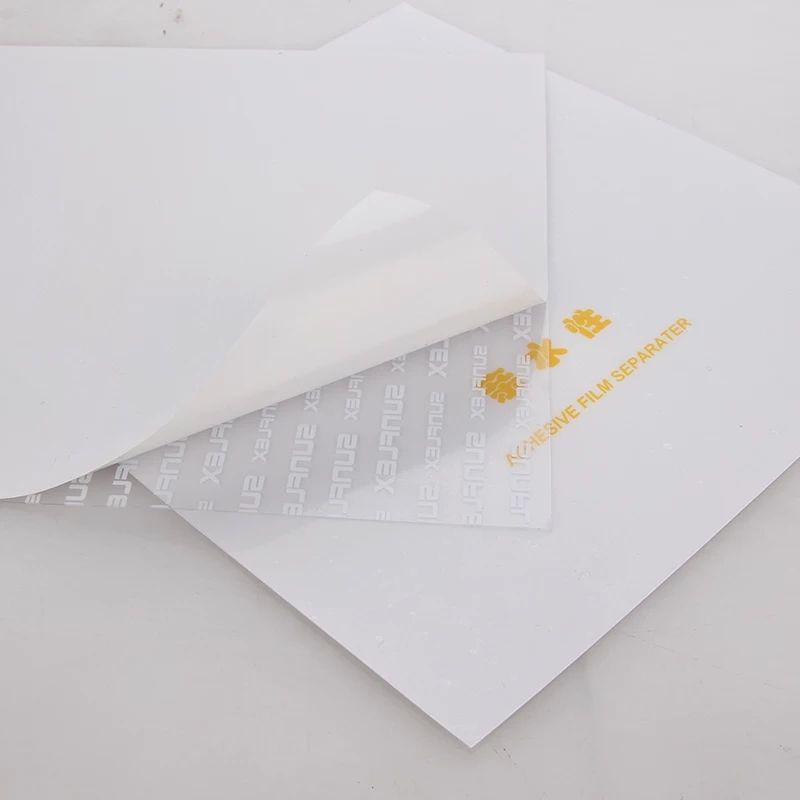 Película protectora de plástico adhesiva para tenis de mesa, película protectora de goma para Ping pong, gomas no pegajosas