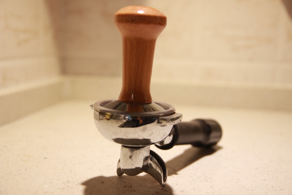 FeiC Generieke Rvs Koffie Sabotage Barista Espresso Sabotage 57.5mm Base Koffieboon Druk