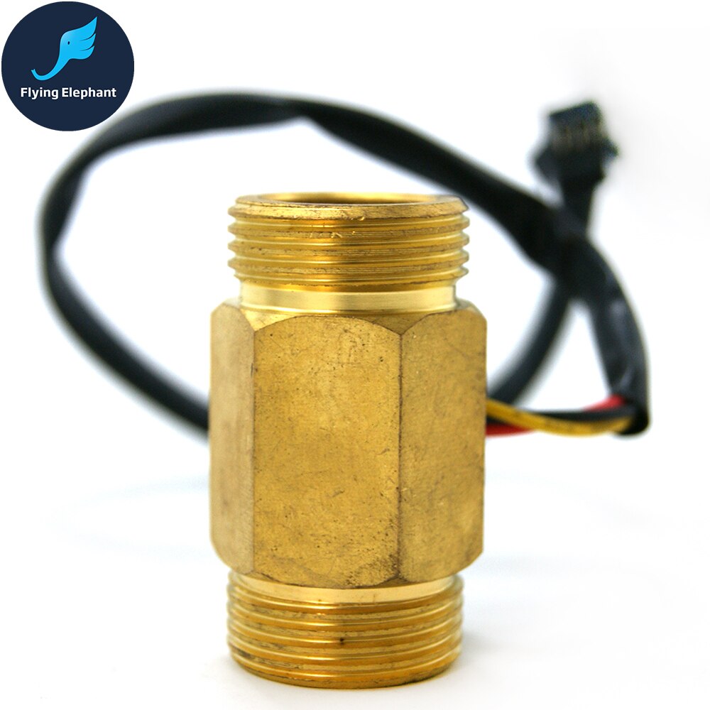 1.75MPa boiler Hal flow sensor, pulse flow meter G3/4 &#39;&#39;Schroefdraad