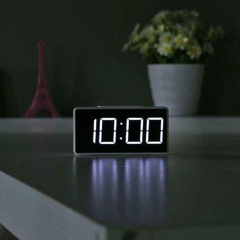 Budzik elektroniczny doprowadziło prosty zegar robić sypialni USB/AAA akumulator zegar elektroniczny może wyświetlać temperaturę