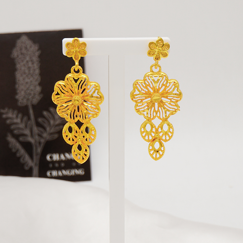 Dubajskie zestawy biżuterii damskiej Modne pozłacane kolczyki i naszyjniki dla kobiet i dziewcząt na ślub, zaręczyny, rocznicę