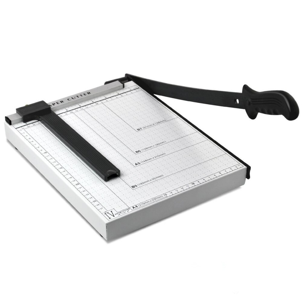 10 * 12 Inch Paper Cutter Guillotine Paper Cutter Trimmer Machine 17 Inch Heavy Duty Paper Cutting Tool