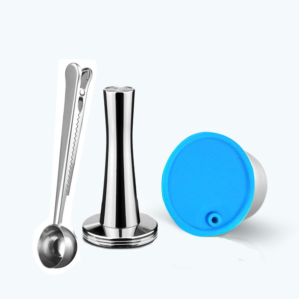 STAINLESS STEEL Metal Reusable Dolce Gusto Coffee Capsule Compatible with Nescafe Machine Refillable Filter Dripper: Multi