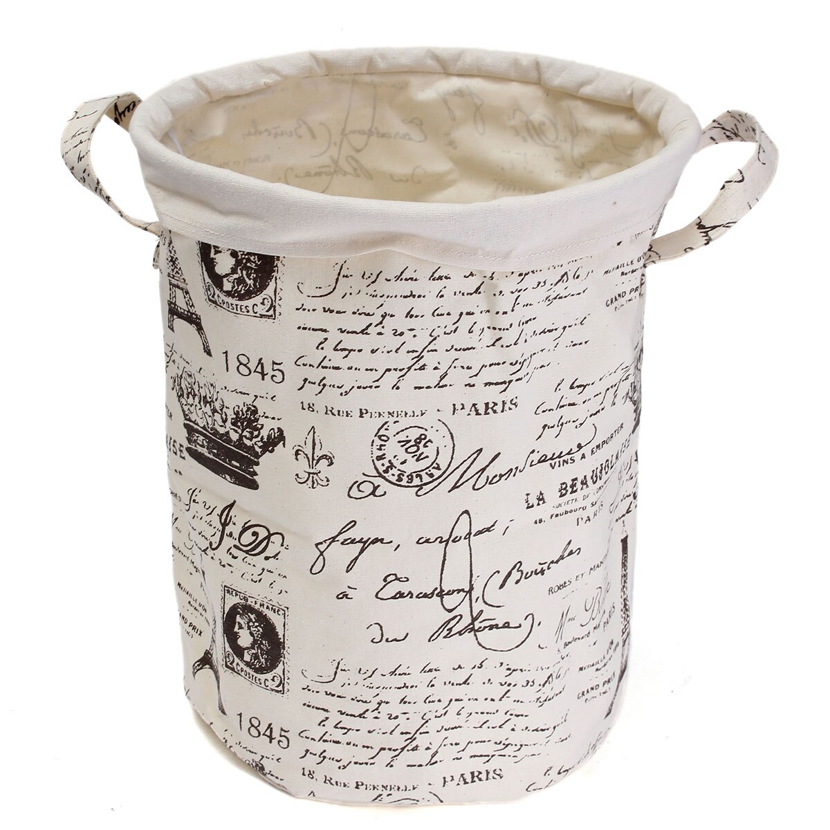 X Shape Folding Laundry Basket With Handle Collapsible 2 Section 600D Oxford Laundry Hamper Dirty Clothes Organizer Sorter Bag