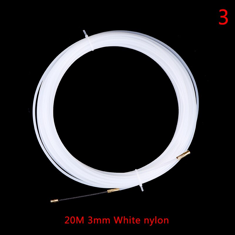 10M/20M/30M Puller Fish Tape Cable Reel Puller Metal Wall Wire Conduit 3mm 4mm: A3