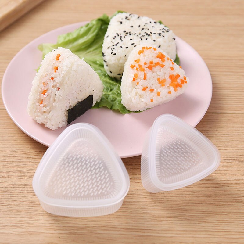5 Style DIY Sushi Mold Onigiri Rice Ball Food Press Triangular Sushi Maker Mold Sushi DIY Kit Japanese Kitchen Bento Accessories