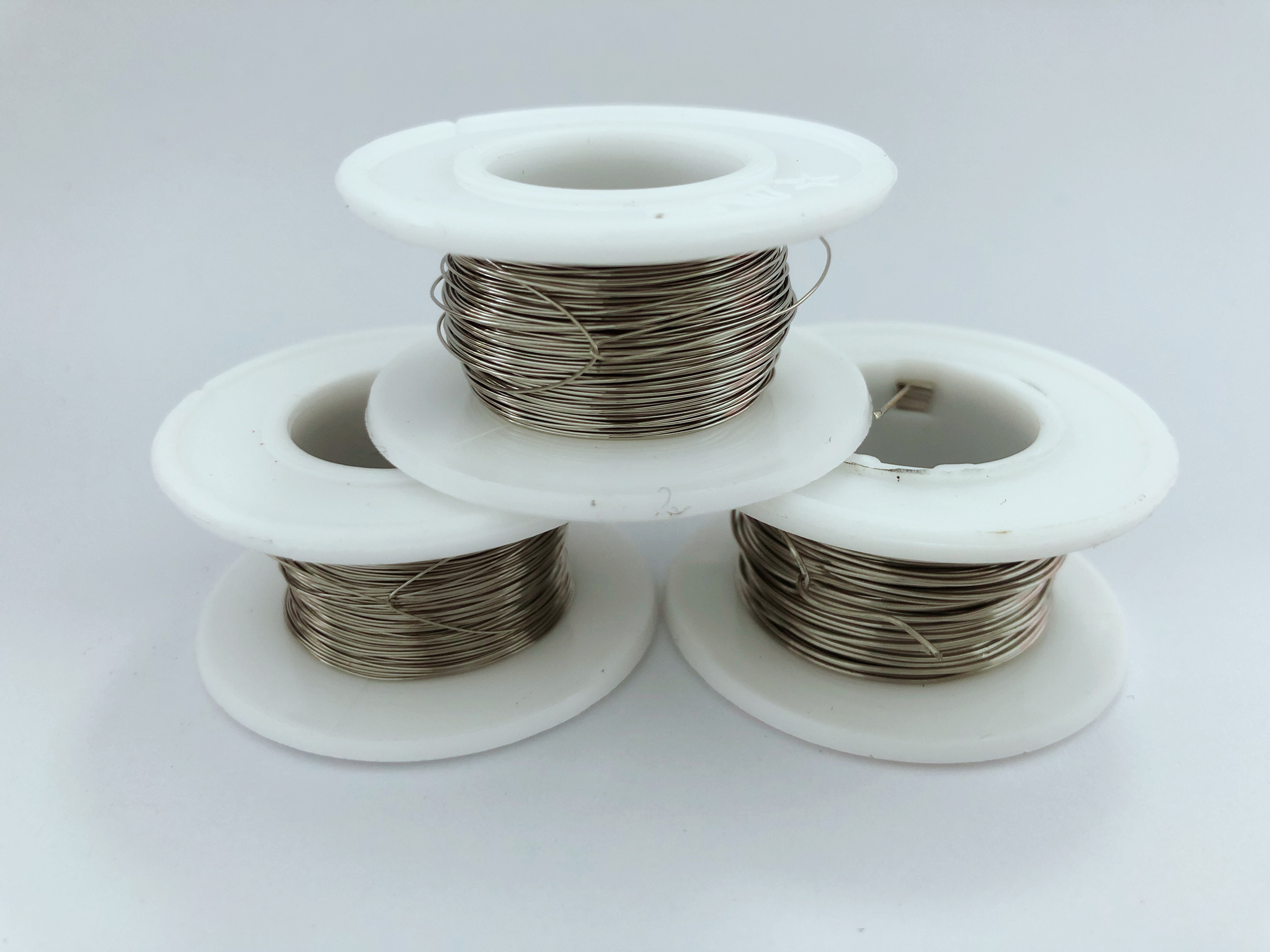 19 Maten 10M/5M/1M Nichrome Draad Diameter 0.5Mm-4Mm Cr20Ni80 Verwarming draad Weerstand Draad Legering Verwarming Garen Mentos