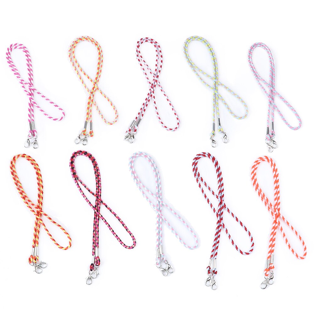 10 stuks/partij masker ophangkoord lanyard 70cm voor het opbergen van maskers maskers bewaren houder houder touw anti-verlies anti masker ophang nek touw