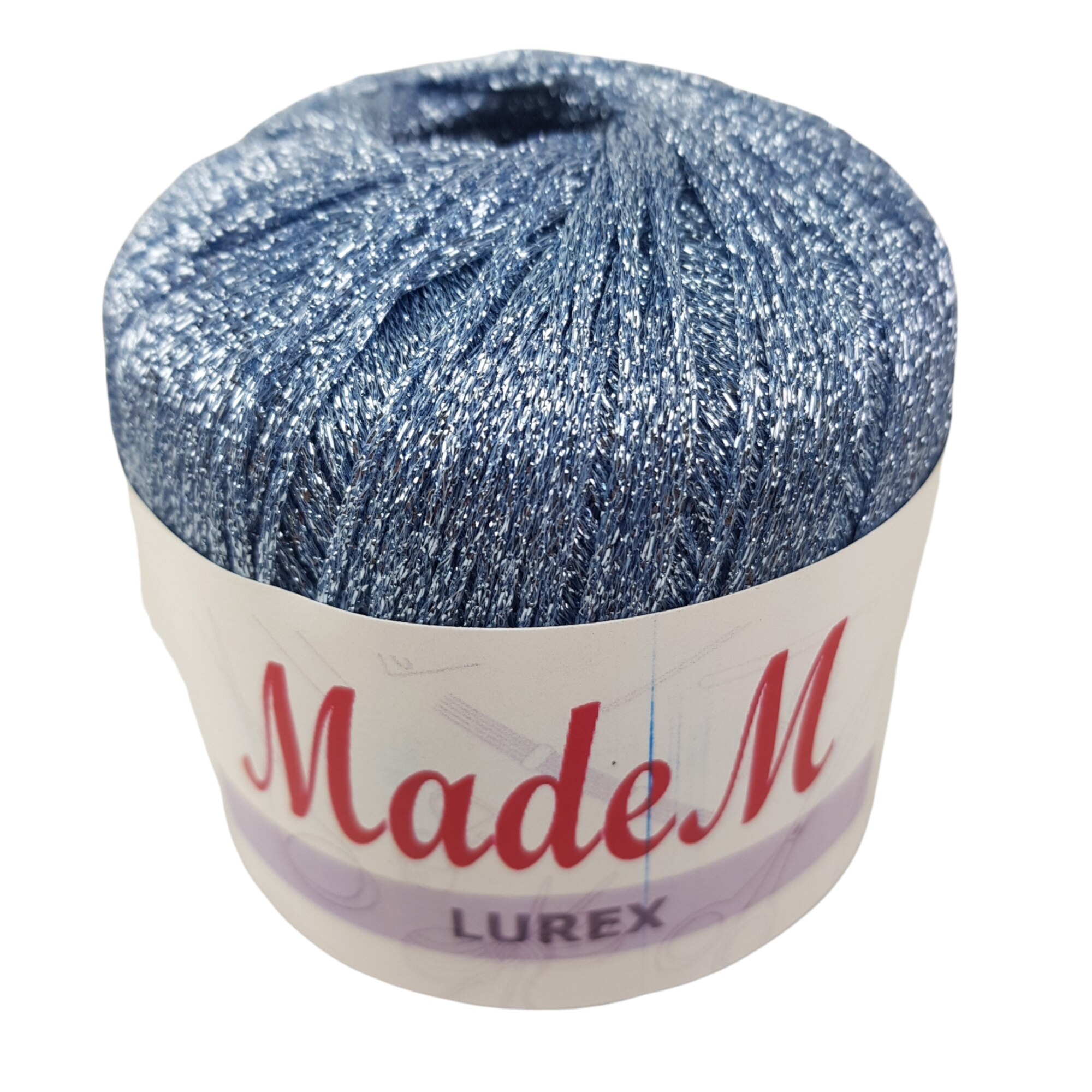 Madem lurex lanka 25gr-160mt lanka askartelu pitsi käsin neulonta virkkaus kirkas loistava kimallus pehmeä ristipistoteippi metallinen: 05