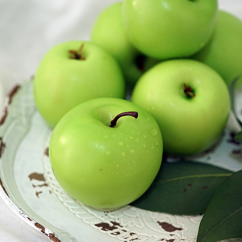 Simulation Green Apple Red Apple Foam Photo Prop