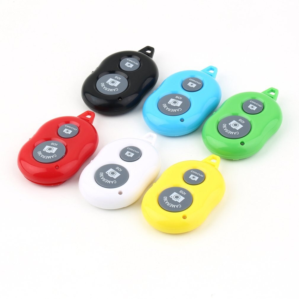Bouton d'obturateur à retardateur pour téléphone sans fil pour iphone 7, perche à selfie, déclencheur, télécommande sans fil